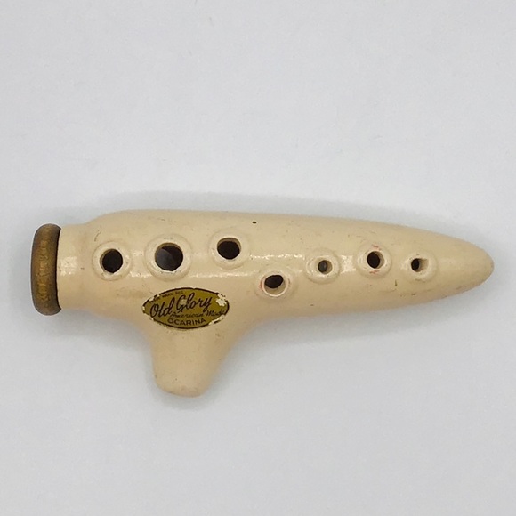 Old Glory Other Rare Vintage Old Glory Ocarina Flute Potato Ceramic